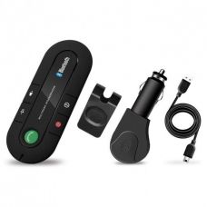 Автомобільний комплект бездротового пристрою гучного зв’язку Bluetooth HANDSFREE KIT SPEAKER з кріпленням на сонцезахисний козирок Black