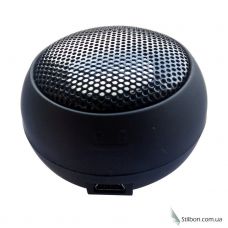Портативна міні-аудіо-колонка сферична чорна