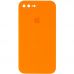 Чохол з закритим низом Silicone Case Separate Camera (Дизайн 12/13) для Apple iPhone 7 Plus/8 Plus Bright Orange