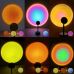 Проекційна лампа Sunset Lamp RGB різні кольори з пультом USB led Lamp