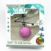 Літаюча диско-куля сенсорний м'яч вертоліт Flying Ball JM-888 Pink