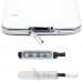 Заглушка USB порту для Samsung Galaxy S5 silver