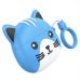 Бездротові навушники дитячі Bluetooth з мікрофоном HOCO CAT EW46 BT5.3 Blue