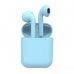 Безпровідні навушники Inpods 12 Macaron TWS сенсорні Bluetooth Light Blue