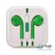 Навушники EarPods в коробці вкладиші гарнітура Green