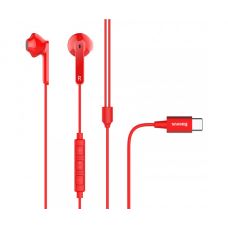 Навушники Baseus Encok Wire Earphone C16 Type-C Red