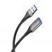 USB Подовжувач XO NB220 3.0 USB to USB data cable 3m Black